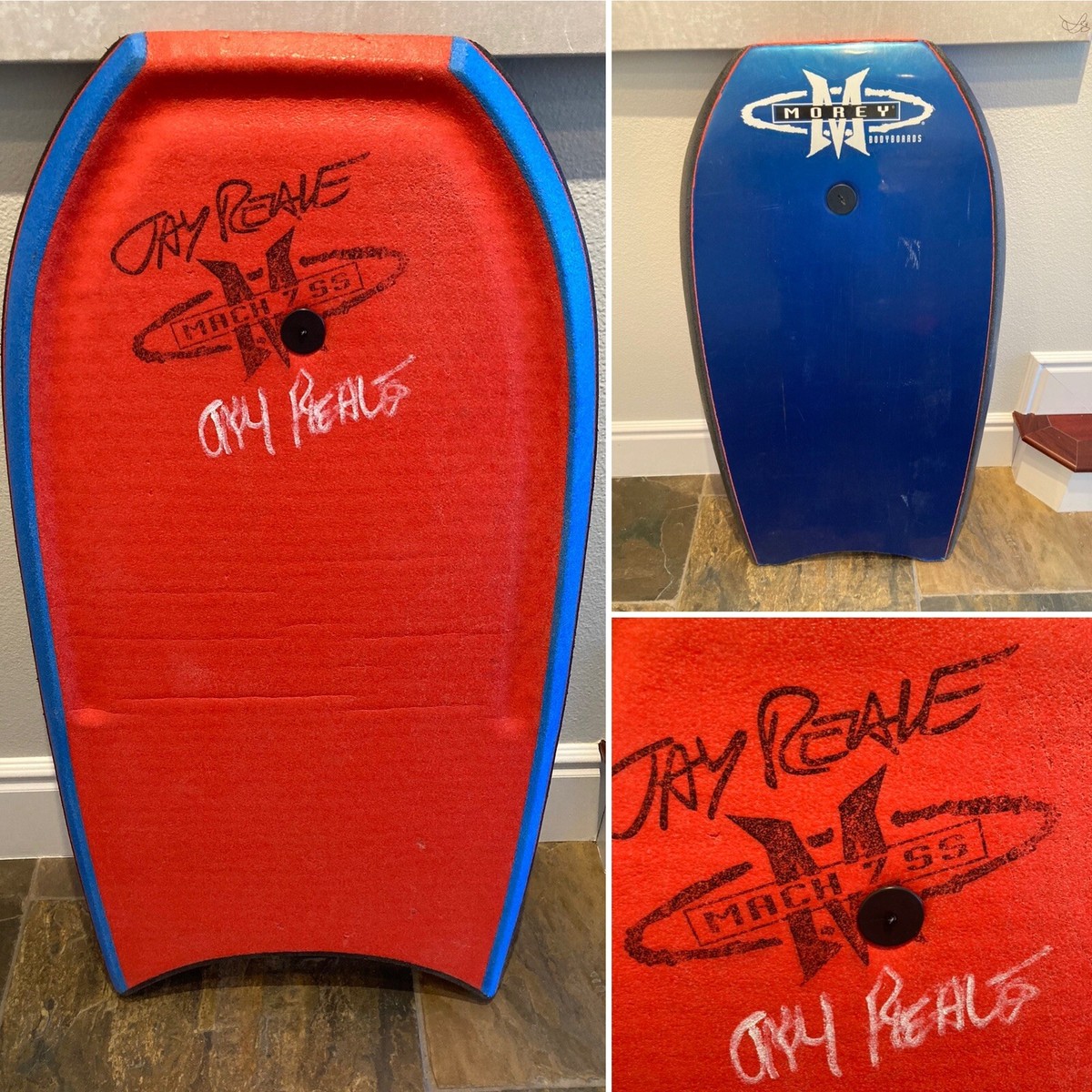VINTAGE MOREY BODYBOARD: Signed JAY REALE MACH 7 SS | eBay VINTAGE MOREY BODYBOARD: Signed JAY REALE MACH 7 SS | eBay