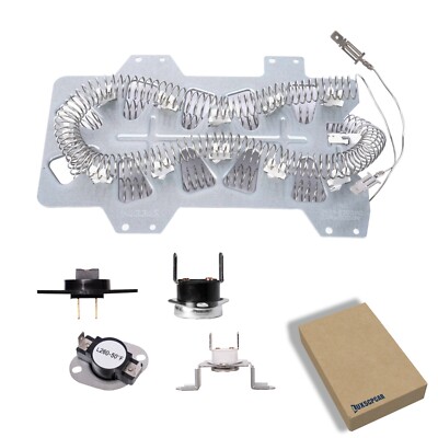 DV42H5200EP A3 DV42H5200EW A3 DV419AEU/XAA Samsung Dryer Heating Element & Fuses