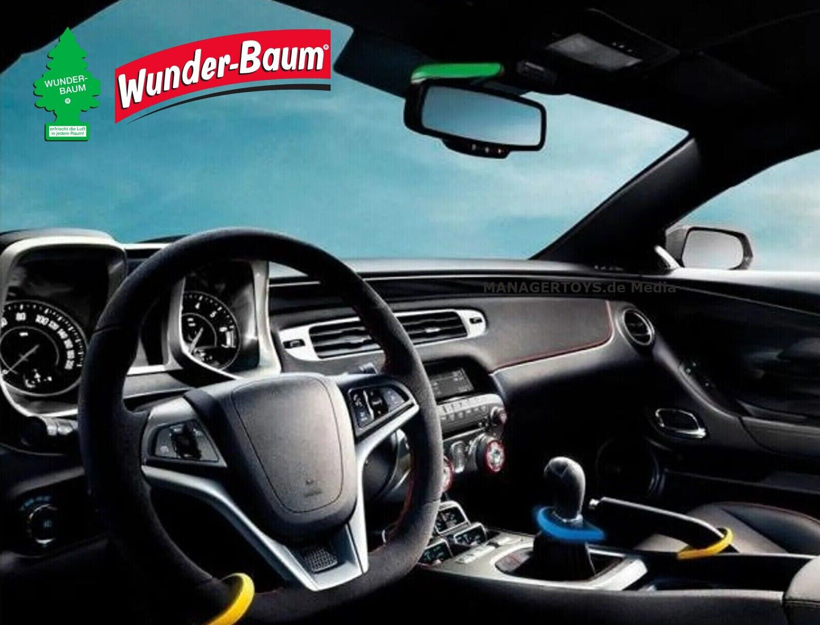 New Car Neuwagen Duft Clip Lufterfrischer WUNDER-BAUM Vanille Wunderbaum