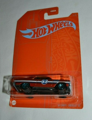 HOT WHEELS 2021 - 53RD ANNIVERSARY SERIES - '64 CHEVY CHEVELLE SS ORANGE