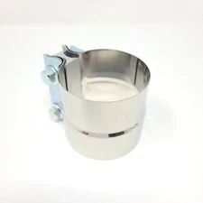 Exhaust Muffler Clamp Sleeve Coupler 3" Lap Joint Band Stainless Steel T-304