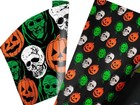 Halloween 3 Season of the Witch Masks Wrapping Paper Bundle Of 2 Trick Or Treat