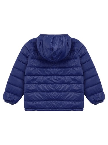 Kids Boys Girls Outwear Windproof Jacket Puffer Coat Zipper Snowsuit Hoodie - Picture 39 of 112