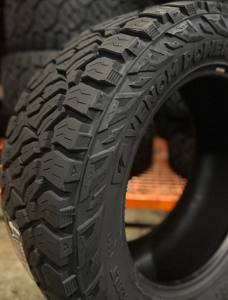 4 NEW 33X12.50R22 E Venom Trail Hunter ATX 33 12.50 22 LRE AT/RT