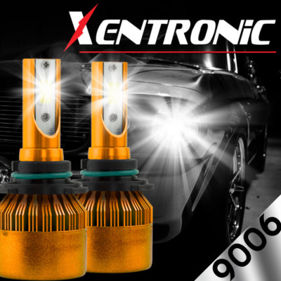 2x 200W 20000LM CREE LED HEADLIGHT BULBS 9006 HB4 9012 6500K HIGH POWER LOW BEAM