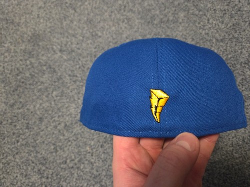 New Era Mighty Morphin Power Rangers Logo 59FIFTY Hat Size 7 1/2 MMPR - 第 3/3 張圖片