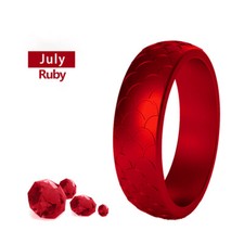Silicone Wedding Ring Engagement Rings Athletic Jewelry Women Men Gift Jewelery