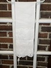 Vintage Huckaback Towel With Hand Crochet. 38”   X  17”.    — photo 1