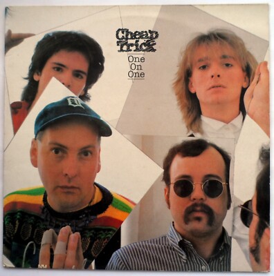 CHEAP TRICK - ONE ON ONE LP VINYL 1982 EPIC EPC85740 *EX/VG*