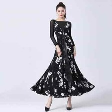 Women Ballroom Dance Dress Practice Dress National Standard Tango Waltz Clothes