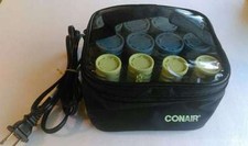 Conair Hot Roller Travel Set Compact Pageant 12 Rollers and 12 Pins