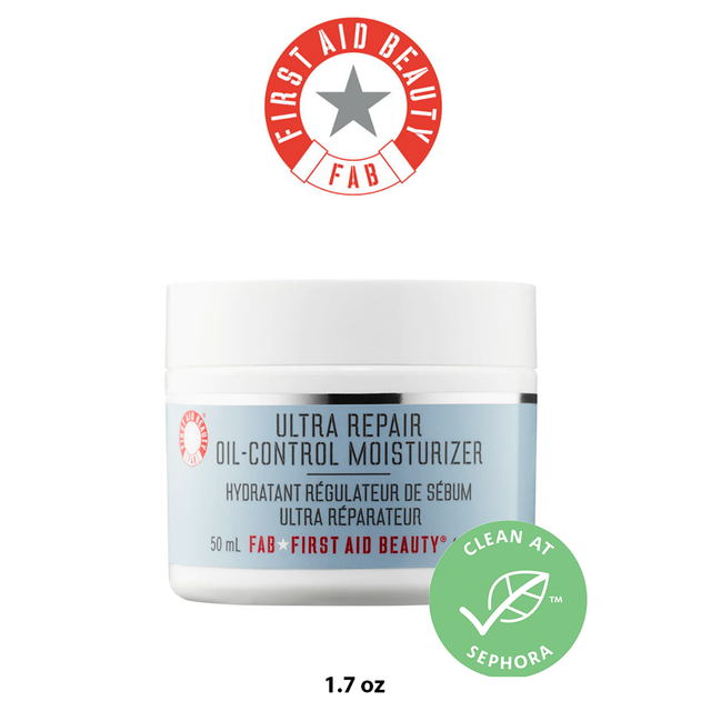 FIRST AID BEAUTY Ultra Repair OilControl Moisturizer, Oilfree Cream