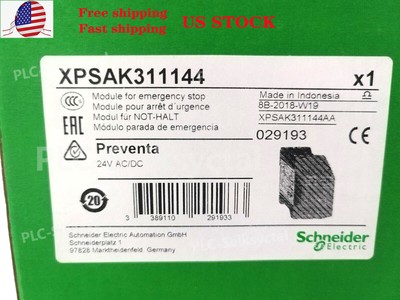 Schneider XPSAK311144 Preventa Module for Emergency Stop 24V AC/DC