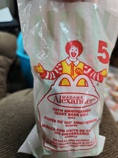 Retired 2002 McDonalds Toy Madame Alexander 5 100th Anniversary Teddy Bear Doll