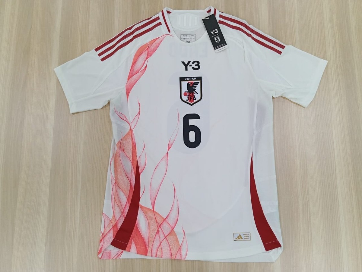 Adidas Japan x Y3 2024/25 Authentic Away Endo #6 - IU0960 | eBay
