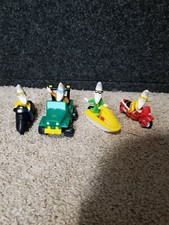1988 Mcdonalds Mac Tonight Moon Man Lot of 4 Figures