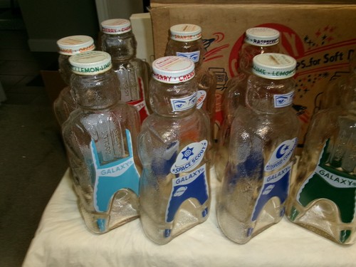 Vintage Galaxy Home Syrups for Soft Drinks Bottles in Box w/ Case - Picture 4 of 6