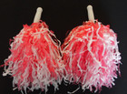 Pink White Toy Pom Poms Play Pretend Cheerleader Toddler Doll Preschool