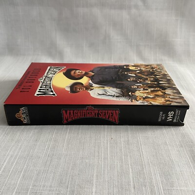 The Magnificent Seven VHS Yul Brynner, Steve McQueen, Charles