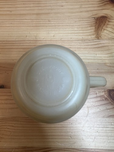 Vintage Fire King Anchor Hocking Mug Cup Tan / Beige D Handle - Picture 6 of 6