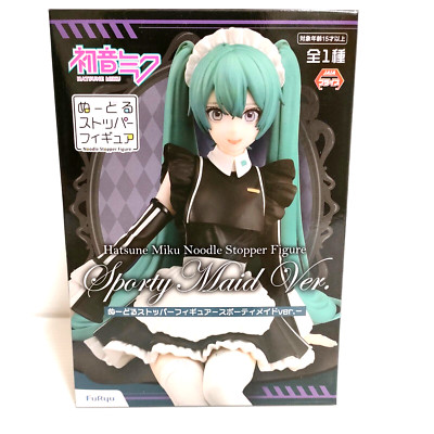 Hatsune Miku Figure Sporty Maid ver Gothic Lolita Noodle Stopper
