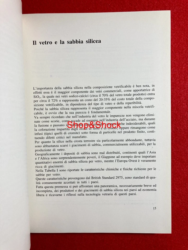 L'INDUSTRIA DEL VETRO PER CONTENITORI E TABLEWARE Scaglioni Faenza Editrice 1988 - Immagine 3 di 4