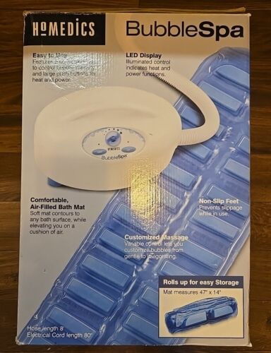 Homedics BubbleSpa Massage Schaum Badematte #BMAT-1 NEW OLD STOCK - Bild 2 von 5