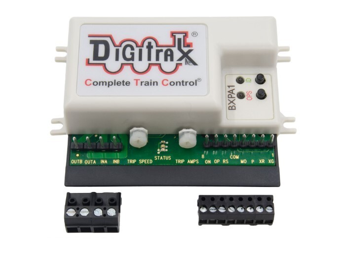 Module DCC Digitrax BXPA1 pour sécuriser vos circuits de trains miniatures et réseaux de salon