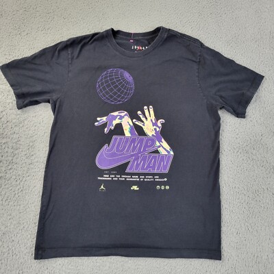 トップス NIKE JUMP MAN basketball 90s T-shirt NIKE Jump Man Air Jordan Shirt 90's Vintage RARE Greatest
