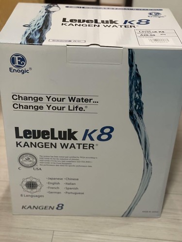 【unopened】Enagic LeveLuk K8 Kangen Alkaline Water Filtration Machine ...