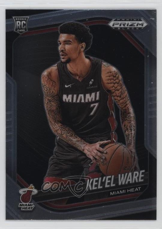 2024-25 Panini Prizm Black Kel'el Ware #156 Rookie RC 0lt6