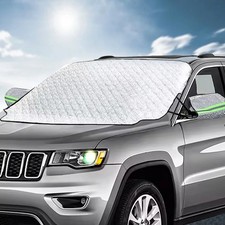 Universal Car Windshield Sun Shade - Waterproof Front Windshield Cover