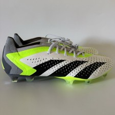 adidas Men  s 12 PREDATOR ACCURACY.1 Low FG Soccer Cleats White GZ0032 NEW