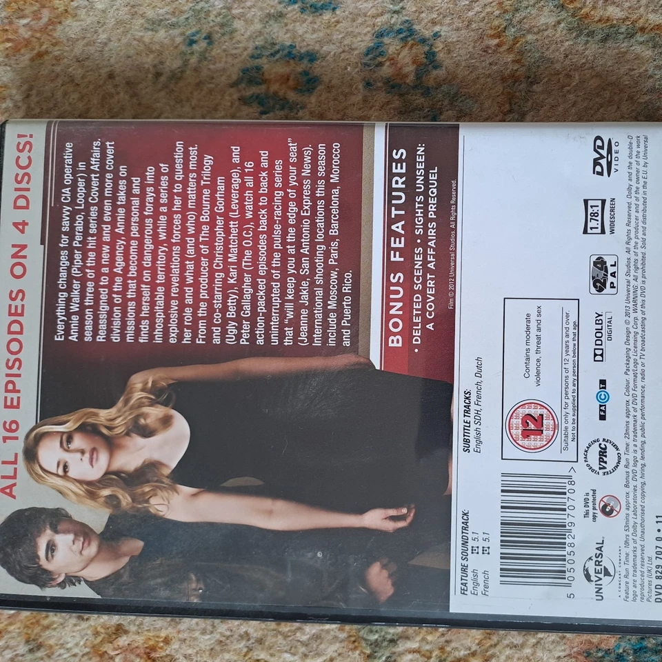 Covert Affairs: Season Three DVD - Image 2 of 2