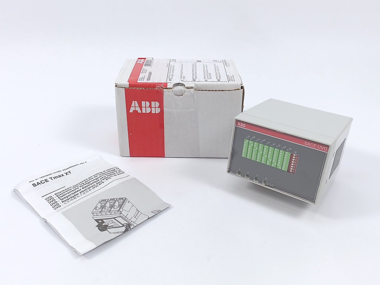 ABB 1SDA101982R1 Electronic Time Delay 220–250V AC-DC, Sace UVD