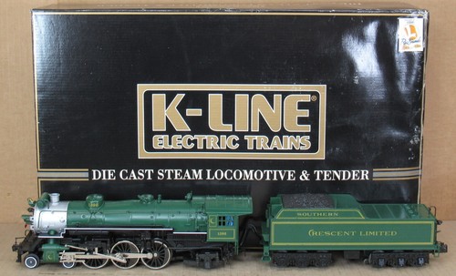 K-Line K3386-1396 Southern "Crescent" 4-6-2 Dampflok mit TMCC/RS Spur O Neu in OVP | Zustand: Used