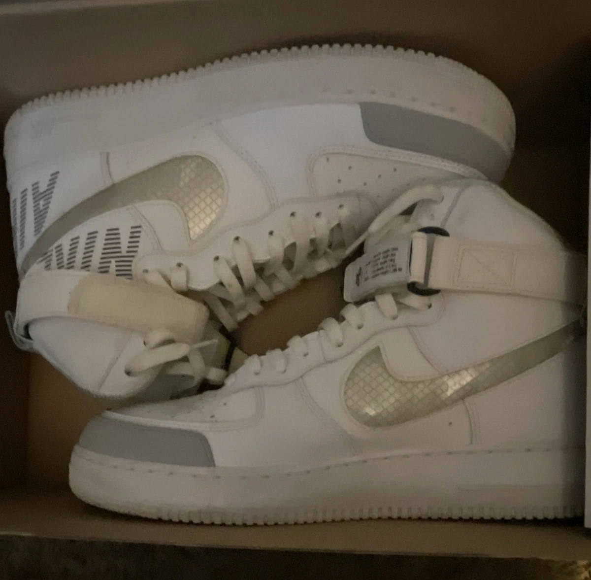 Nike Air Force 1 High boots White On White Women’s Sz 7 315187-111 NWOB Nike Air Force 1 07 LE Women main image 3