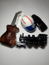 Vintage Avon Aftershave Bottles Job Lot Tai Winds Nearly Full Cars Train Guitar