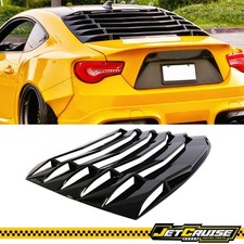 Fits 13-20 Scion Frssubaru Brztoyota 86 Gloss Black Rear Window Louver Cover