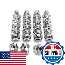 M14x1.5 Oem Lug Nuts For 2022-2026 Toyota Tundra Sequoia Stock Wheels 24pcs Chr