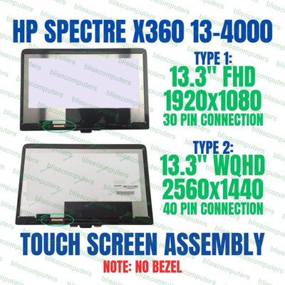 HP Spectre X360 13-4103dx 13.3'' LED LCD Touch Screen Digitizer Assembly