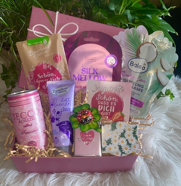Geschenkbox für Frauen, Geschenk für Frau Geburtstag, ENTSPANNUNGSBOX