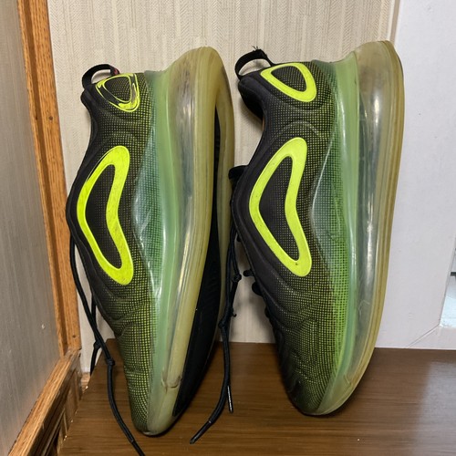 Zapatos para hombre Nike Air Max 720 Retro Future Volt verde negro AO2924-008 talla 8,5 - Imagen 4 de 8