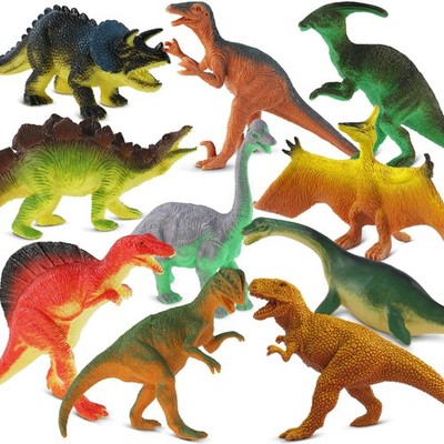 Dinosaur Toys for 3-5, 10 PCS Realistic Plastic Dinosaur Figure Set Including...