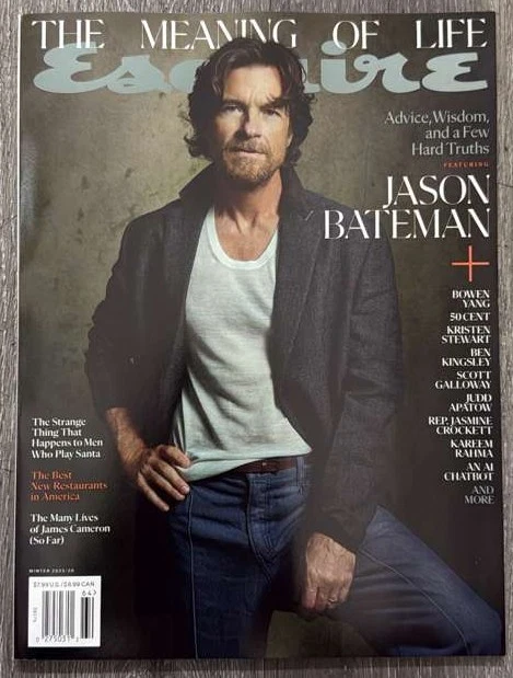 ESQUIRE MAGAZINE - USA EDITION - WINTER 2025 - JASON BATEMAN - BRAND NEW