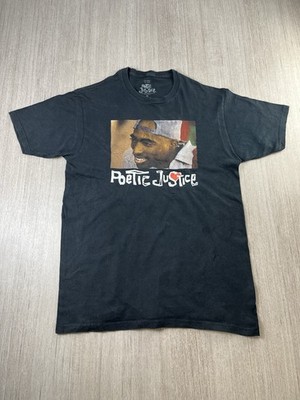 Thirty Single Poetic Justice Tupac 2Pac Movie Graphic Tee Shirt S Black 2020