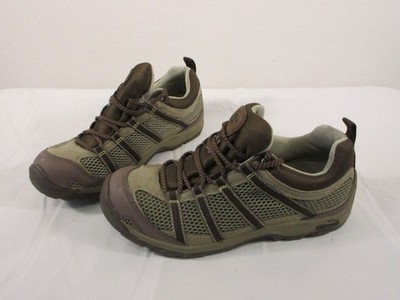 Chaco Shoes Womens 7 Redrock Mesh Walnut Brown Trail Hiking Lace Up Outdoor