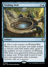 Wishing Well - Foil Light Play, English Magic the Gathering MTG Bloomburrow