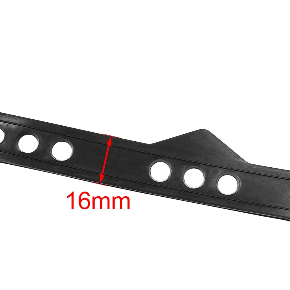 Junta de cárter de aceite de motor negra 43 cm x 23 cm para Honda Civic D16 D15 11251-P01-004 Foto 3 de 3