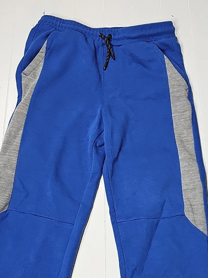 Chicos Talla Mediana 8 Urban Pipeline Azul Con Rayas Gris Joggers Cordón  Foto 2 de 4